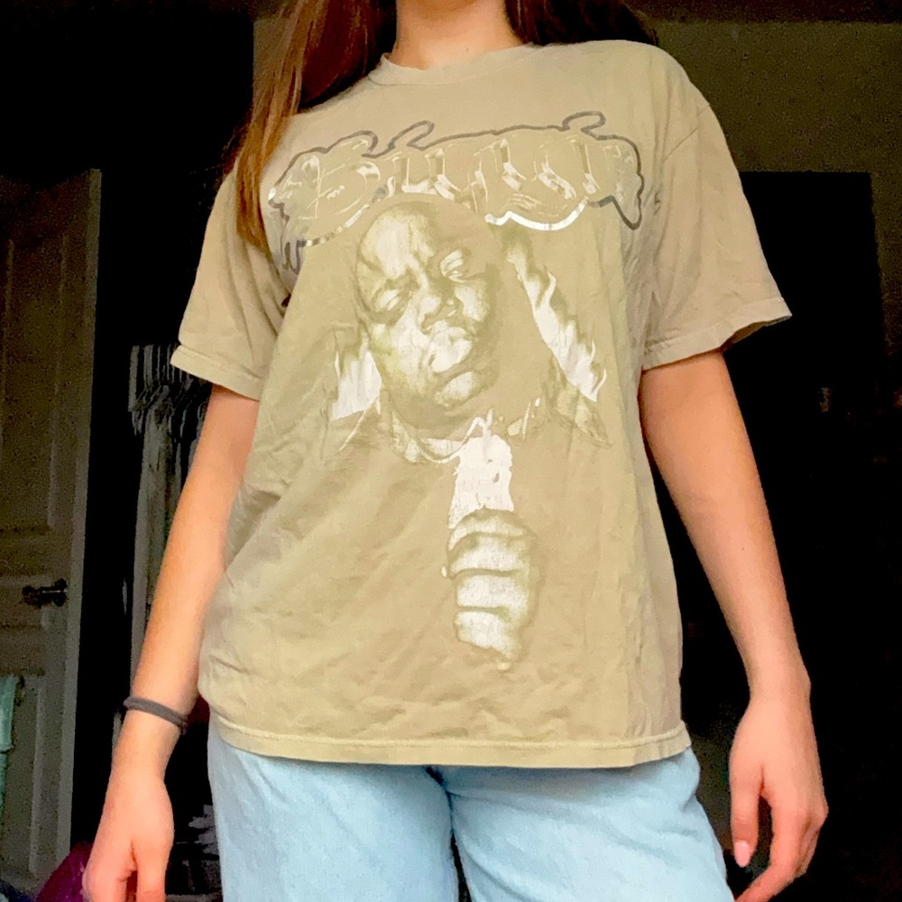 Notorious BIG t-shirt. Trendy rap t-shirt